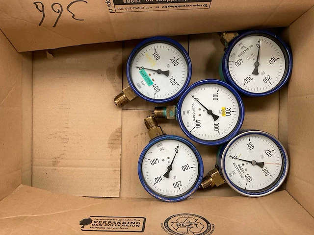 Partij manometers en zelfschrijvende manometers - afbeelding 5 van  7