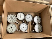 Partij manometers en zelfschrijvende manometers - afbeelding 6 van  7