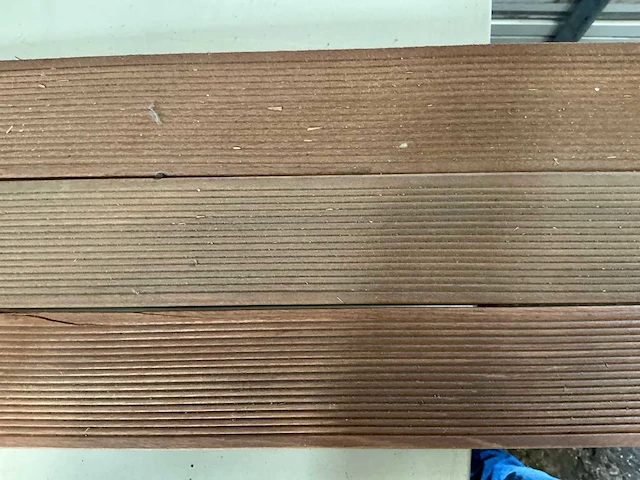 Partij maranti hardhout planken excl bak - afbeelding 7 van  8