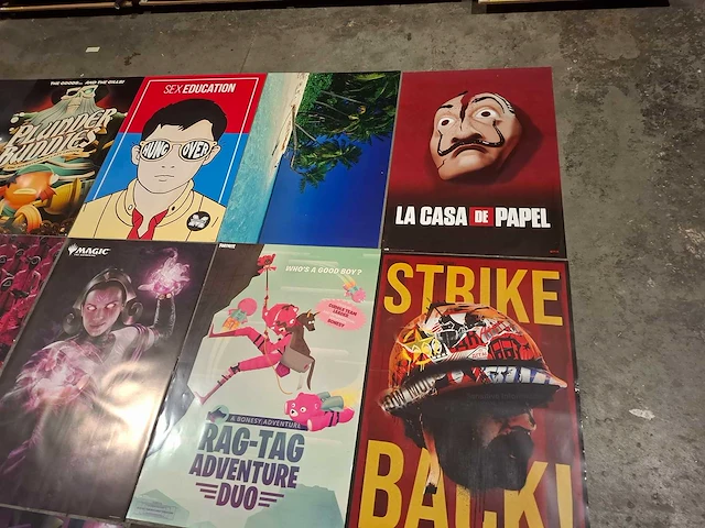 Partij maxi posters film/serie/games, ca 3.000 stuks - afbeelding 6 van  8