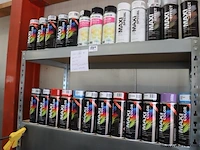 Partij maxicolor spuitbussen - 53 bussen á 400ml - afbeelding 1 van  7