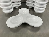 Partij melamine tapasbakjes - afbeelding 1 van  4