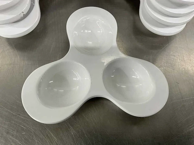 Partij melamine tapasbakjes - afbeelding 2 van  4