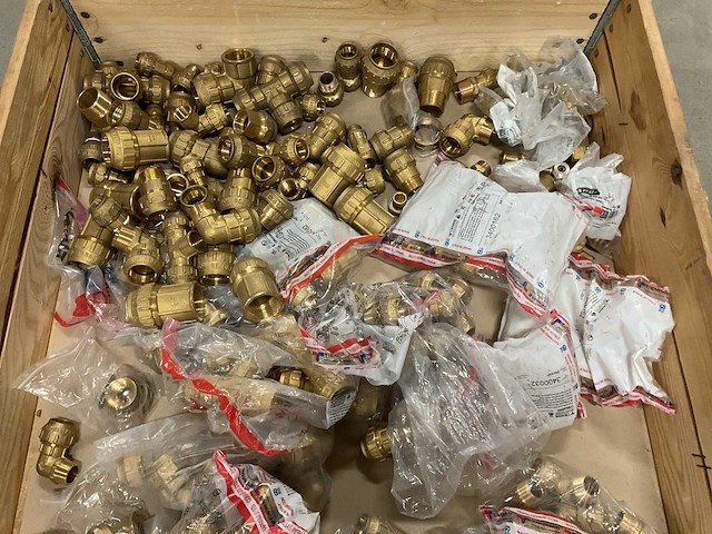 Partij messing fittingen - afbeelding 3 van  3