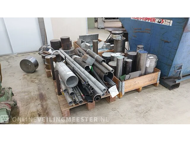 Partij metaal, rvs en aluminium profielen - afbeelding 8 van  15