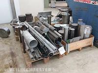 Partij metaal, rvs en aluminium profielen - afbeelding 8 van  15