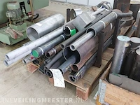 Partij metaal, rvs en aluminium profielen - afbeelding 12 van  15