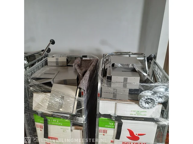 Partij metalen desktophouders - afbeelding 7 van  8