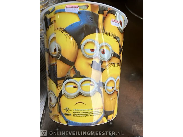 Partij minion prullenbakken - afbeelding 3 van  3