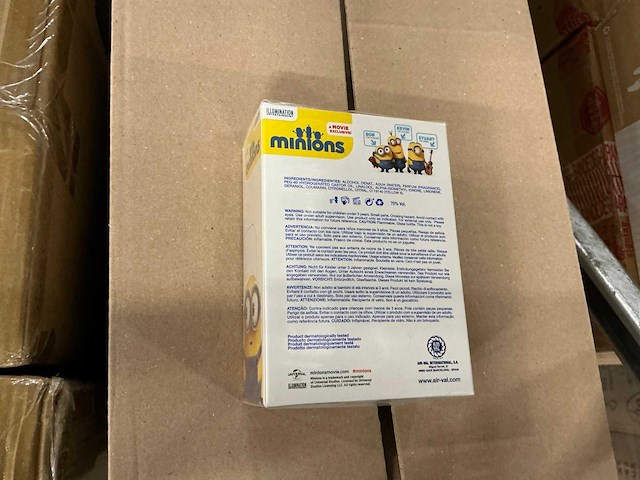 Partij minnions eau de toillette 100ml (180x) - afbeelding 4 van  5