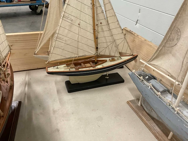 Partij model boten, 6 stuks - afbeelding 3 van  5