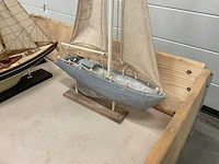 Partij model boten, 6 stuks - afbeelding 4 van  5