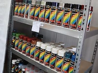 Partij motip autolak (400ml) & onderhouds spuitbussen (500ml) - 115 bussen á 400-500ml - afbeelding 1 van  14