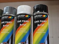 Partij motip autolak (400ml) & onderhouds spuitbussen (500ml) - 115 bussen á 400-500ml - afbeelding 8 van  14