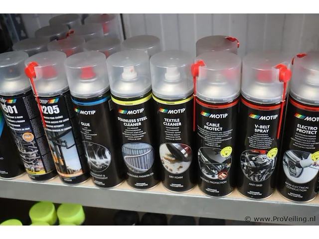 Partij motip autolak (400ml) & onderhouds spuitbussen (500ml) - 115 bussen á 400-500ml - afbeelding 14 van  14