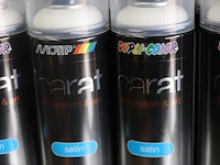 Partij motip/colorspray spuitbussen - 82 bussen á 400ml - afbeelding 3 van  9