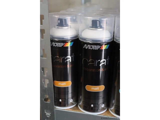 Partij motip/colorspray spuitbussen - 82 bussen á 400ml - afbeelding 4 van  9