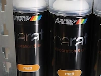 Partij motip/colorspray spuitbussen - 82 bussen á 400ml - afbeelding 4 van  9