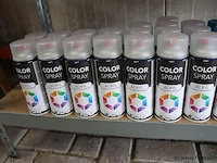 Partij motip/colorspray spuitbussen - 82 bussen á 400ml - afbeelding 8 van  9