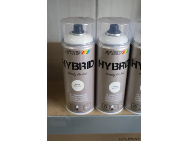 Partij motip/tenco spuitbussen - 64 bussen á 400ml - afbeelding 6 van  13