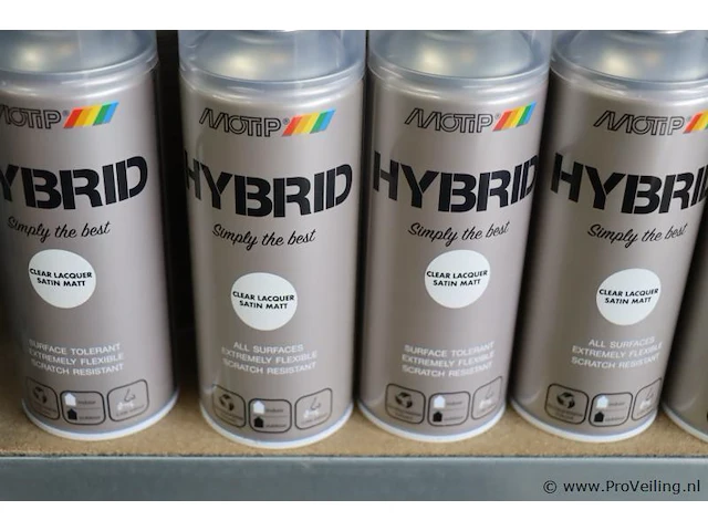 Partij motip/tenco spuitbussen - 64 bussen á 400ml - afbeelding 7 van  13