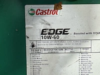 Partij motorolie en vloeistoffen ca. 55x inclusief kratten w.o. castrol, syntix, sunoco - afbeelding 12 van  12