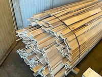 Partij multiplex latten 200/260x5,5x1,2cm - afbeelding 2 van  4