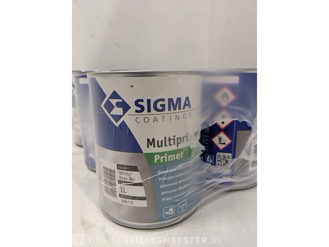 Partij multiprimer sigma, wit - afbeelding 2 van  4