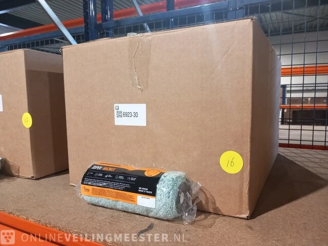 Partij muurverfrollers 18cm micmex anza, grijs - afbeelding 1 van  5