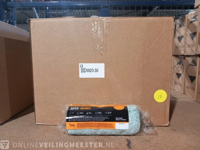 Partij muurverfrollers 18cm micmex anza, grijs - afbeelding 2 van  5