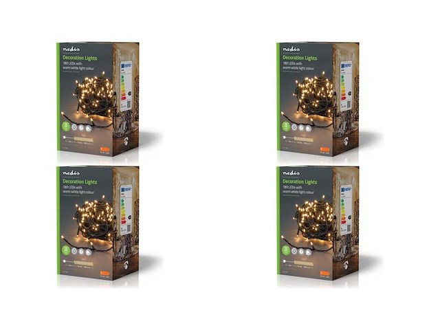 Partij nedis kerstverlichting - afbeelding 1 van  2