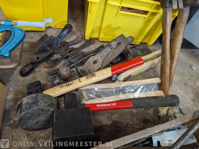Partij nostalgisch handgereedschap - afbeelding 3 van  16