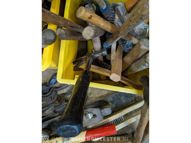 Partij nostalgisch handgereedschap - afbeelding 6 van  16