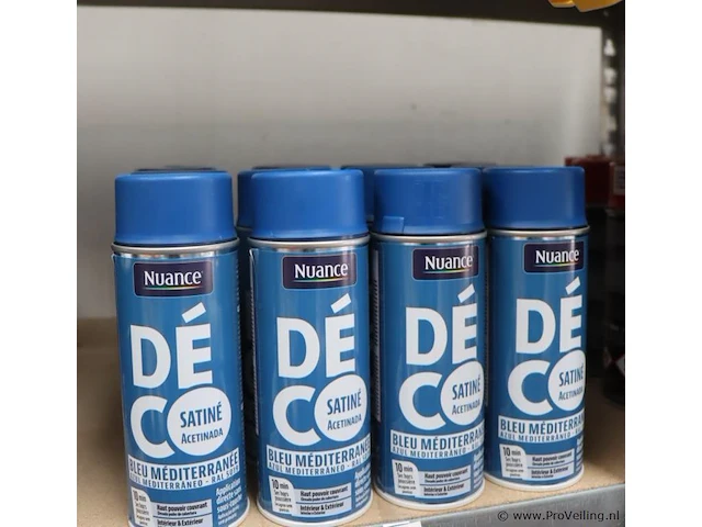 Partij nuance spuitbussen - ral 5019 blauw - 12 bussen á 400ml - afbeelding 1 van  4