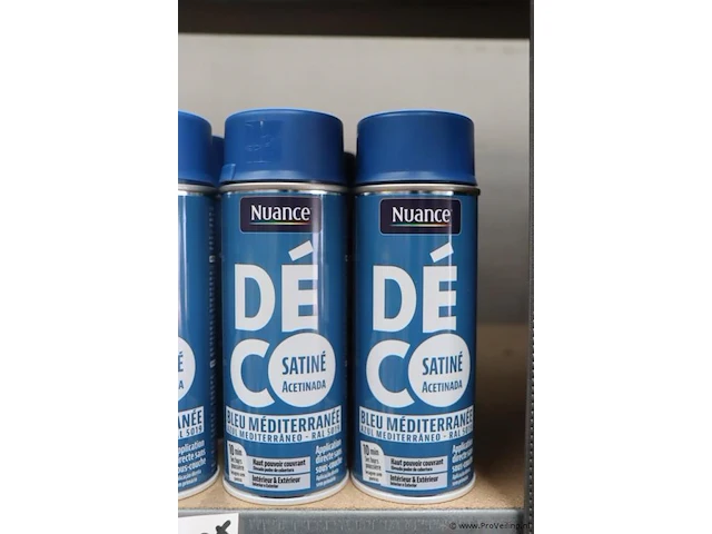 Partij nuance spuitbussen - ral 5019 blauw - 12 bussen á 400ml - afbeelding 2 van  4