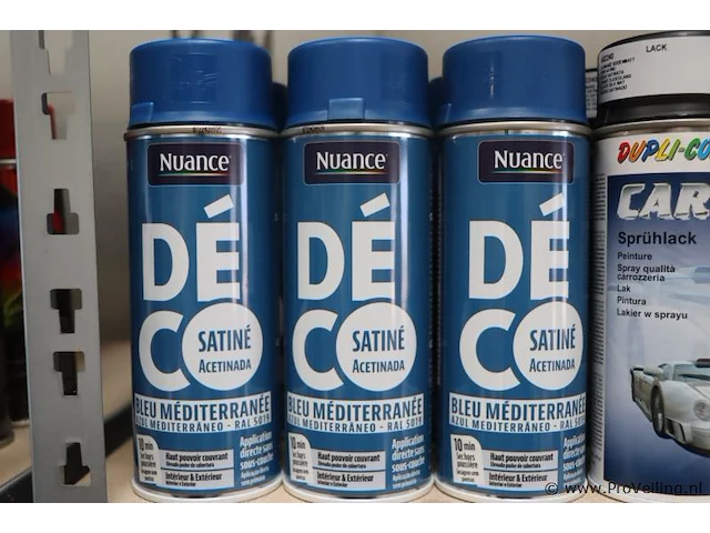 Partij nuance/duplicolor spuitbussen - 12 bussen á 400ml - afbeelding 3 van  4