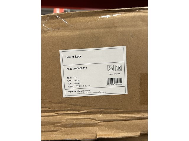 Partij onderdelen power rack, krachtstation ultrasport - afbeelding 4 van  5