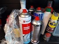 Partij onderhoudsmiddelen o.a. würth remmenreiniger & wd40 - afbeelding 1 van  3