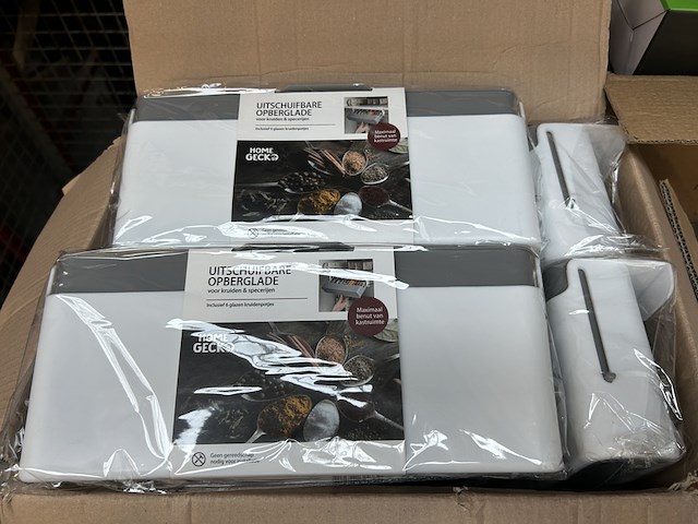 Partij (online) winkelvoorraad w.o. keuken organizers, vr brillen - afbeelding 4 van  11