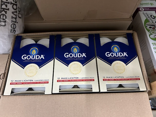 Partij (online) winkelvoorraad w.o. stoomstrijkijzer, dweil, waxinelichten w.o. leifheit, gouda - afbeelding 3 van  6