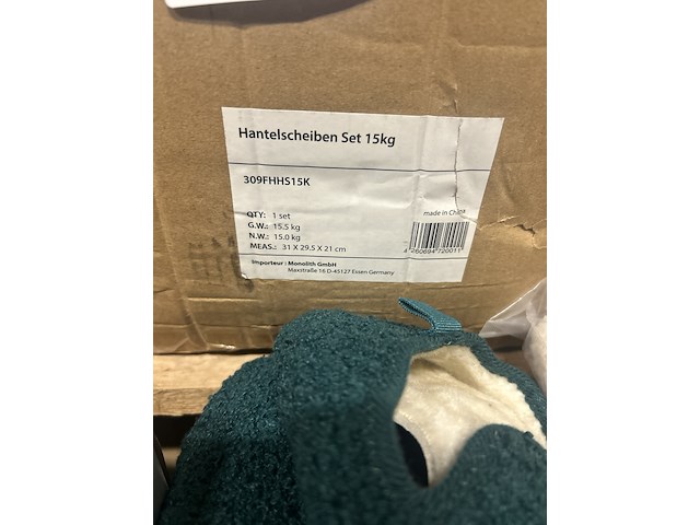 Partij (online) winkelvoorraad w.o. verlichting, fitness schijven - afbeelding 7 van  8