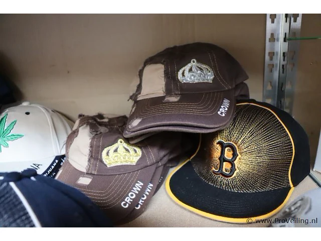 Partij original snapback petten - diverse kleuren - 30 stuks - afbeelding 4 van  7