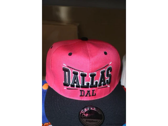 Partij original snapback petten - diverse kleuren - 55 stuks - afbeelding 8 van  9
