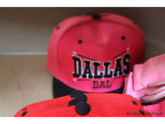 Partij original snapback petten/zonnekleppen - diverse soorten en kleuren - 28 stuks - afbeelding 3 van  6