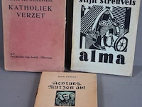Partij oude boeken - afbeelding 1 van  10