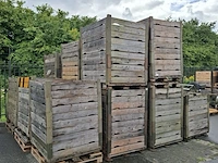 Partij palletkisten en randen - afbeelding 1 van  8