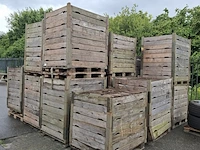 Partij palletkisten en randen - afbeelding 2 van  8