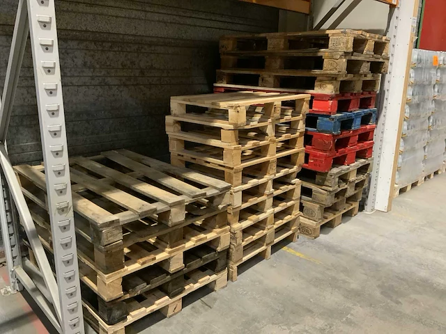 Partij pallets - circa: 455 stuks - afbeelding 2 van  11