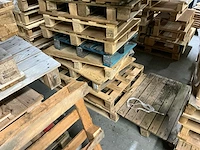 Partij pallets (hout en kunststof) - afbeelding 4 van  19
