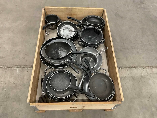 Partij pannen - afbeelding 1 van  3